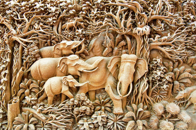 泰国木雕艺术