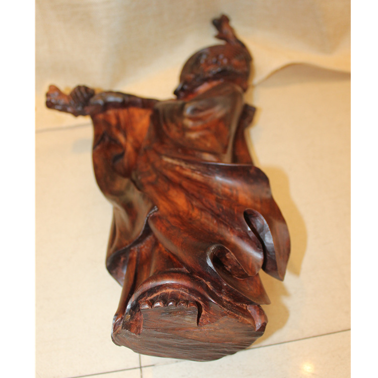 酸枝达摩 老挝大红酸枝木手工红木木雕根雕达摩工艺品 木雕达摩
